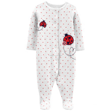 Cute animal Snap-Up Cotton baby girl baby romper footed pajamas